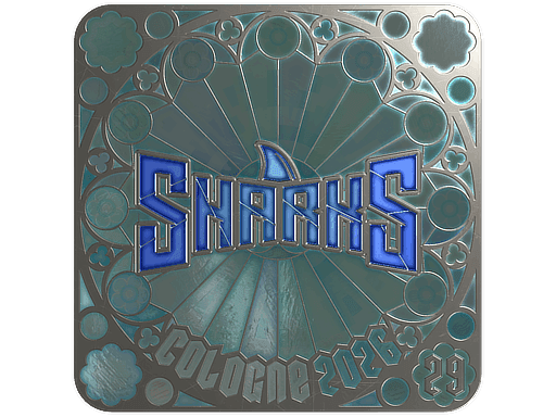Sharks Esports (Foil, Ranked) CS2 Sticker