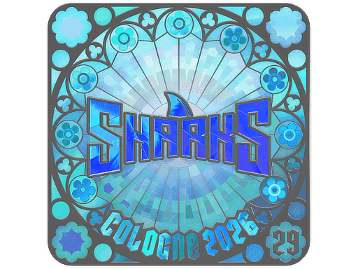 Sharks Esports (Holo, Ranked) CS2 Sticker