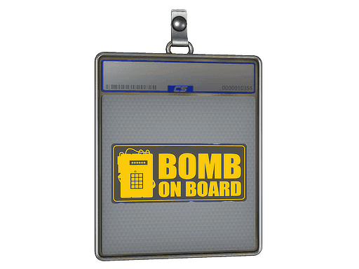 Bomb On Board CS2 Sticker