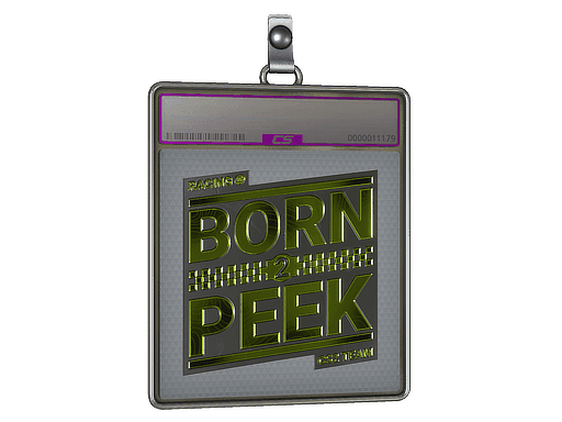 Born To Peek (Foil) CS2 Sticker