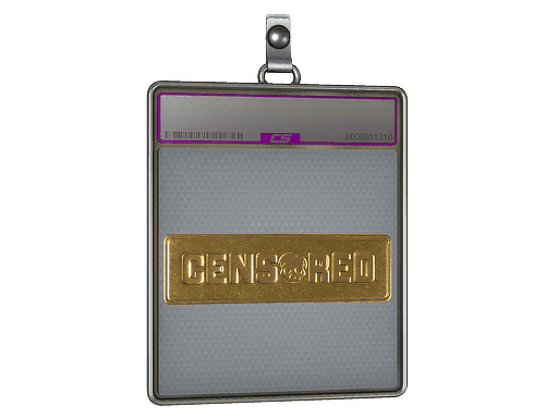 Censored (Foil) CS2 Sticker