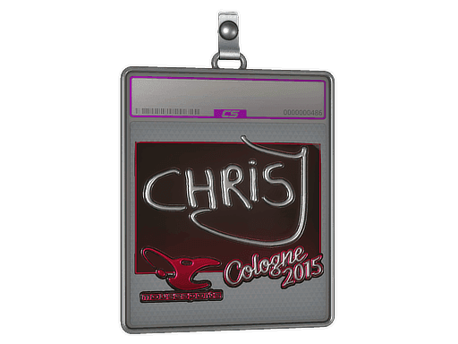 chrisJ (Foil) CS2 Sticker