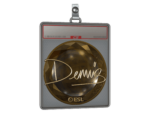 dennis (Gold) CS2 Sticker