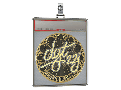 dgt (Gold) CS2 Sticker