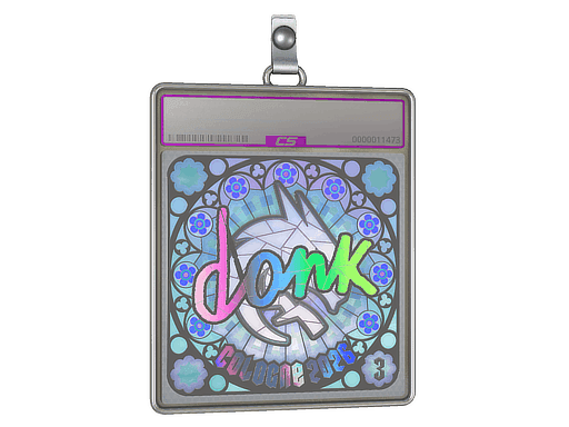 donk (Holo, Ranked) CS2 Sticker