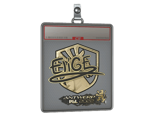 EliGE (Gold) CS2 Sticker