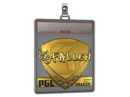 FalleN (Gold) CS2 Sticker