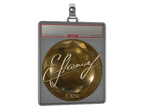 flamie (Gold) CS2 Sticker