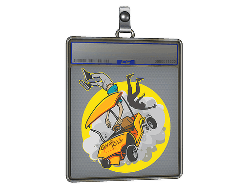 Golf Cart CS2 Sticker