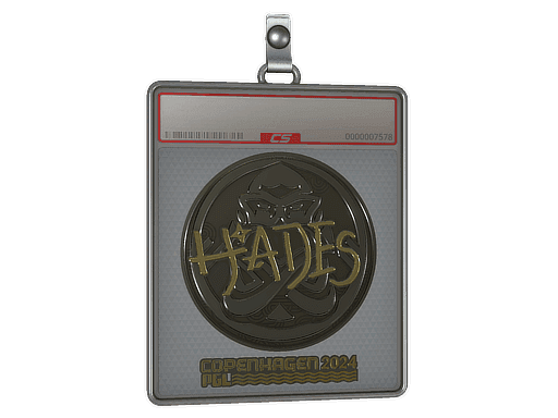hades (Gold) CS2 Sticker