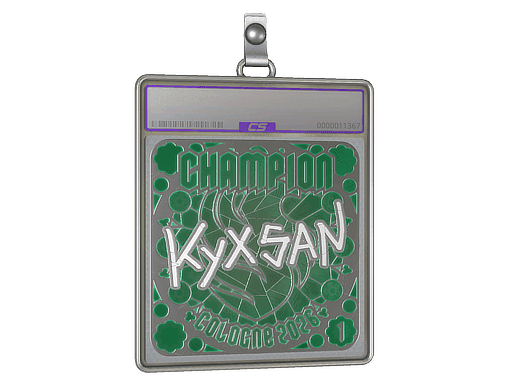 kyxsan (Foil, Ranked) CS2 Sticker