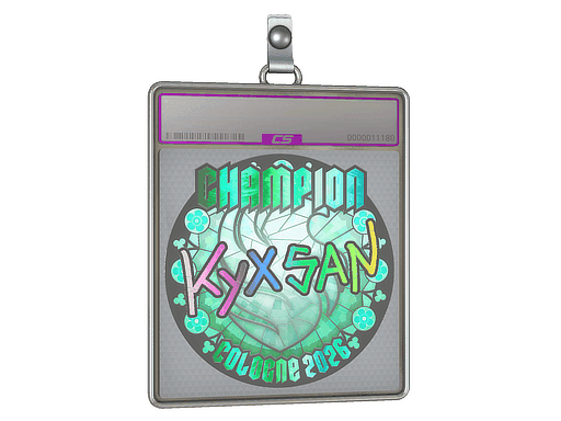 kyxsan (Holo, Champion) CS2 Sticker