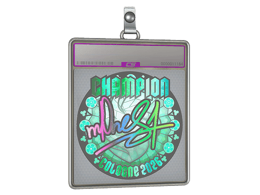 m0NESY (Holo, Champion) CS2 Sticker