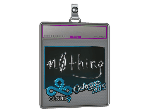 n0thing (Foil) CS2 Sticker