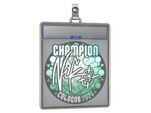NiKo (Champion) CS2 Sticker