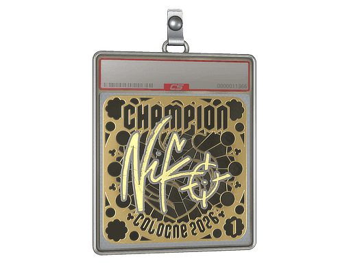 NiKo (Gold, Ranked) CS2 Sticker