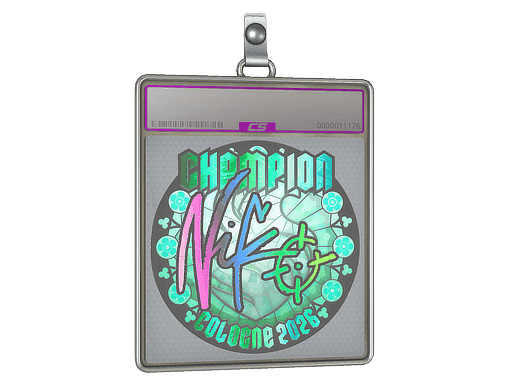 NiKo (Holo, Champion) CS2 Sticker