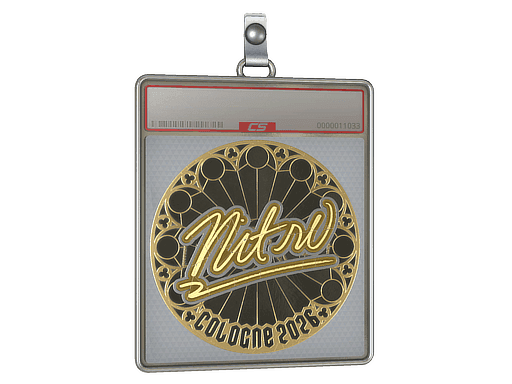 nitr0 (Gold) CS2 Sticker