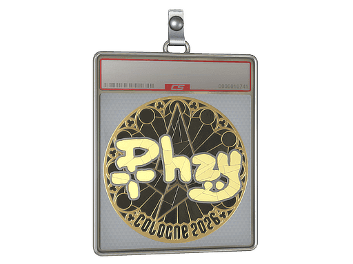 phzy (Gold) CS2 Sticker
