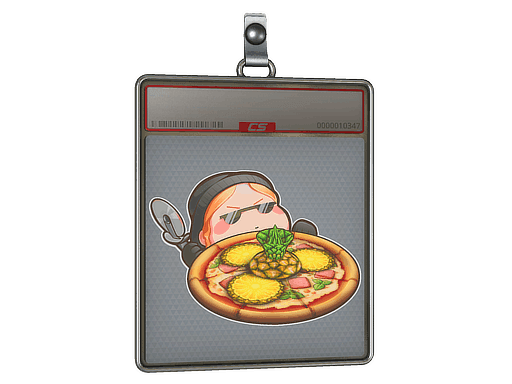 Pineapple On Pizza (Lenticular) CS2 Sticker