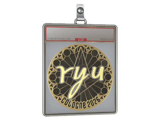 ryu (Gold) CS2 Sticker