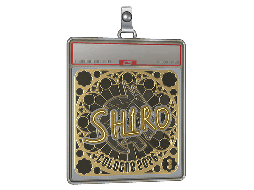 sh1ro (Gold, Ranked) CS2 Sticker