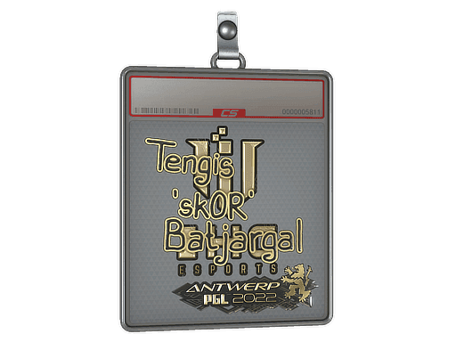 sk0R (Gold) CS2 Sticker