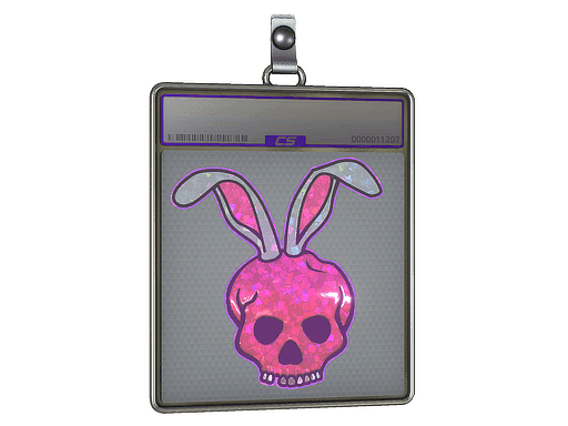 Skull Bunny (Glitter) CS2 Sticker