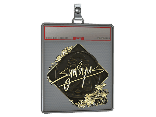SunPayus (Gold) CS2 Sticker
