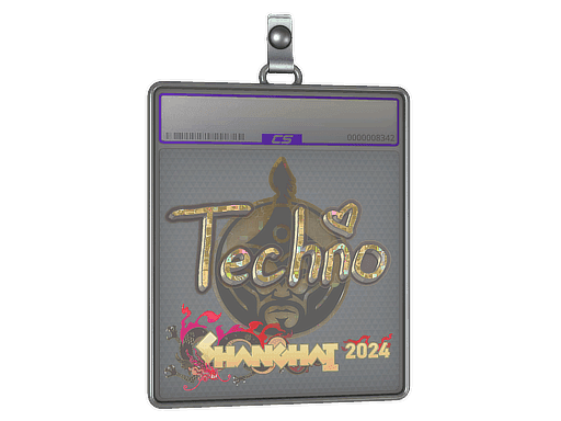 Techno4K (Glitter) CS2 Sticker
