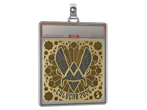 Vitality (Gold, Ranked) CS2 Sticker