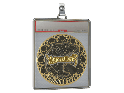 YEKINDAR (Gold) CS2 Sticker