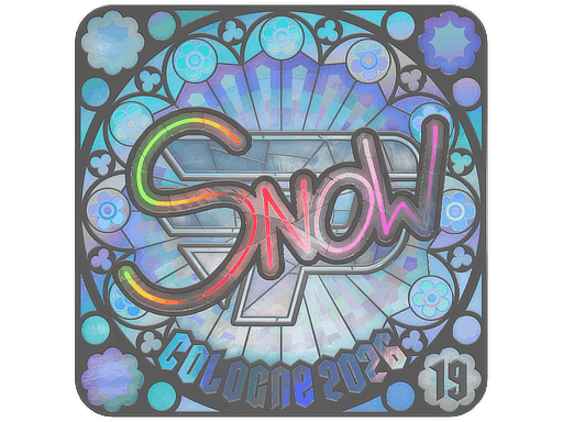 snow (Holo, Ranked) CS2 Sticker