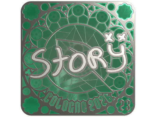 story (Foil, Ranked) CS2 Sticker