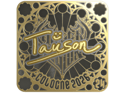 Tauson (Gold, Ranked) CS2 Sticker