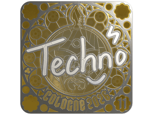 Techno4K (Foil, Ranked) CS2 Sticker