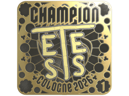 TeSeS (Gold, Ranked) CS2 Sticker