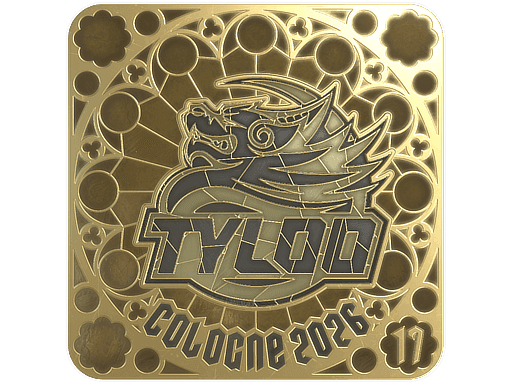TYLOO (Gold, Ranked) CS2 Sticker