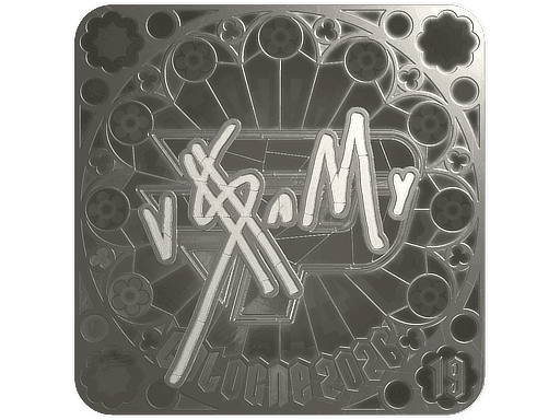 v$m (Foil, Ranked) CS2 Sticker