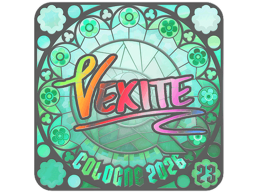 vexite (Holo, Ranked) CS2 Sticker