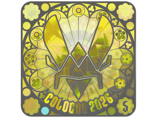 Vitality (Holo, Ranked) CS2 Sticker