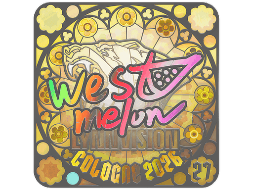 westmelon (Holo, Ranked) CS2 Sticker