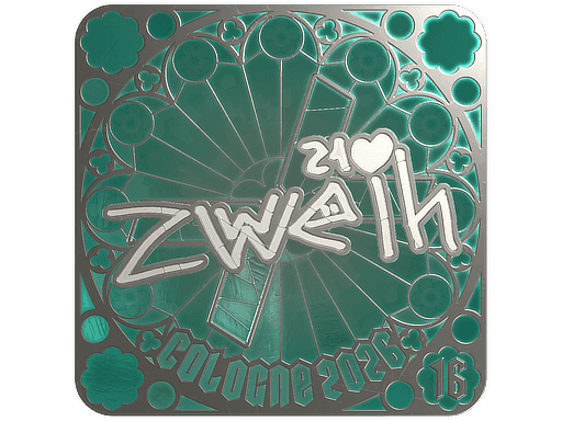 zweih (Foil, Ranked) CS2 Sticker