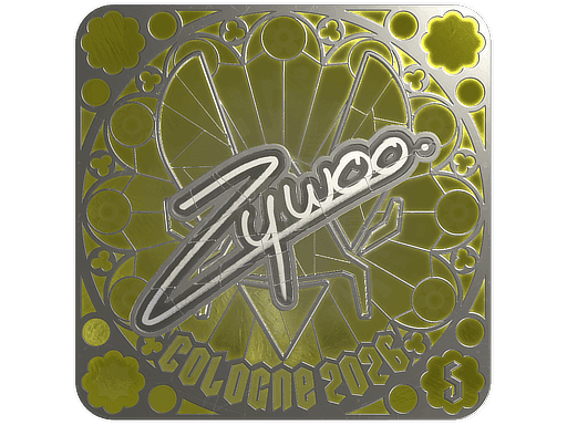 ZywOo (Foil, Ranked) CS2 Sticker