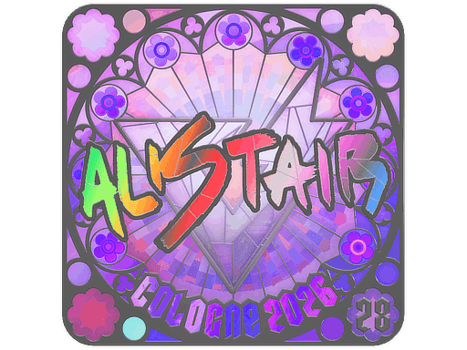 aliStair (Holo, Ranked) CS2 Sticker