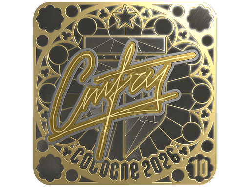 cmtry (Gold, Ranked) CS2 Sticker
