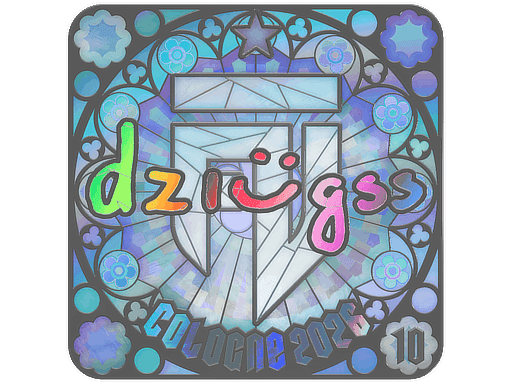 dziugss (Holo, Ranked) CS2 Sticker