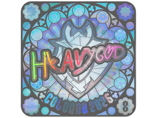 Heavygod (Holo, Ranked) CS2 Sticker