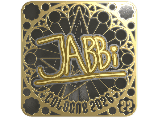 jabbi (Gold, Ranked) CS2 Sticker