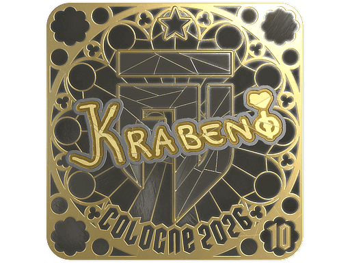 Krabeni (Gold, Ranked) CS2 Sticker